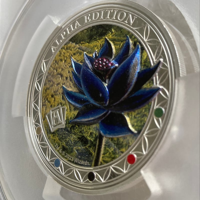 2oz・アルファ版】 MTG公式 ブラックロータス マジックザギャザリング