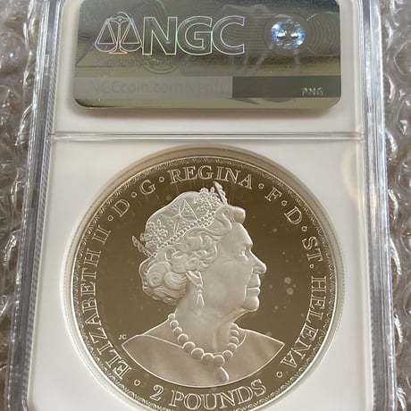 【NGC PF69UC+FDI】2オンス銀貨 ウナとライオン マスターピース版 イギリス領セントヘレナ造幣局 シルバープルーフコイン 発行即日鑑定品