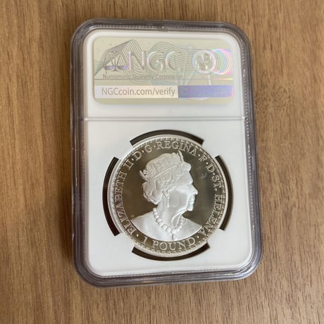 NGC70鑑定FDI 【最新2022年度版】 ウナとライオン 2022 セントヘレナ 1オンス銀貨 シルバープルーフコイン Una Lion