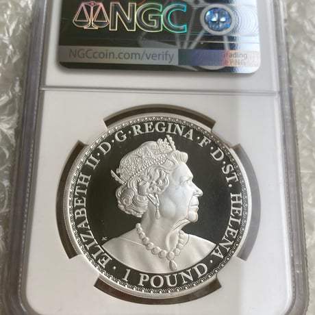 【NGC鑑定PF70】 2020年Gilt版 ウナとライオン イギリス領セントヘレナ造幣局 金メッキ 1オンス銀貨 シルバー プルーフコイン Una Lion