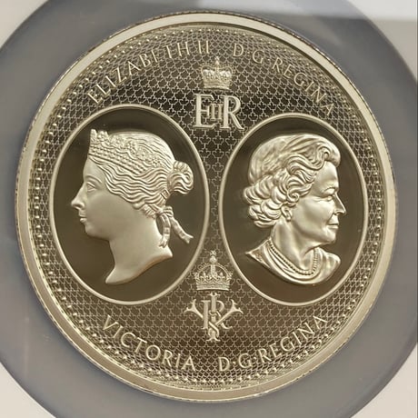 【NGC鑑定PF69・100カナダドル版】カナダのウナとライオン 10オンス銀貨 シルバープルーフコイン 2017年 建国150周年記念 1867年 ロイヤルカナディアンミント ヴィクトリア女王