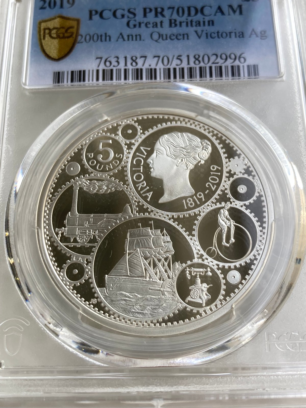 最高鑑定・PCGS鑑定PR70 ロイヤルミント 2019年 ヴィクトリア女王 生誕