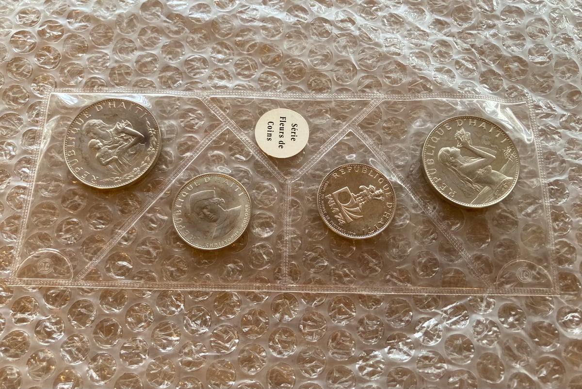 世界のプルーフ貨幣3点セット【ギリシア共和国・ハンガリー人民共和国・ハイティ】 世界のプルーフ貨幣3点セット【ギリシア共和国・ハンガリー人民