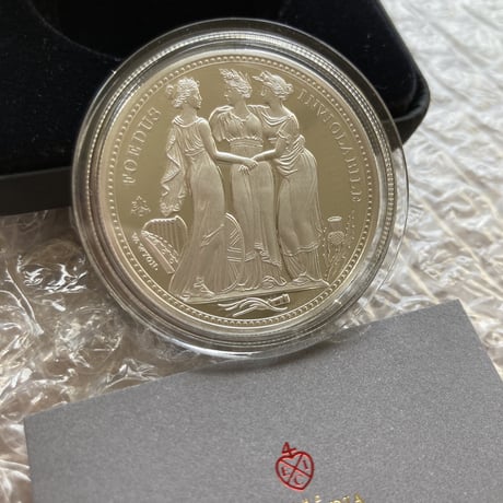 スリーグレイセス セントヘレナ  2021年 マスターピース版 1オンス銀貨 シルバー プルーフコイン Three Graces St.Helena