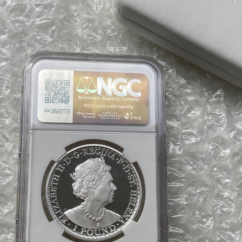 2022 ウナとライオン £1 ゴールドプレート銀貨 NGC PF70UCFR 2022 ウナとライオン £1 ゴールドプレート銀貨 NGC PF70UCFR