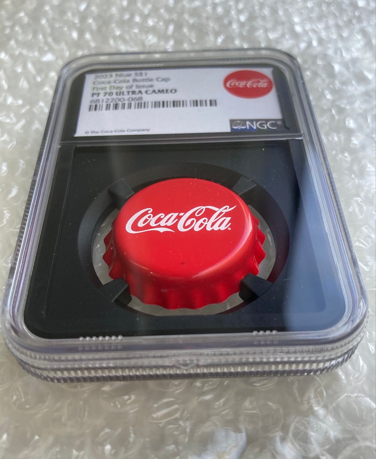 NGC鑑定PF70+FDI 発行即日鑑定 ファーストデー ニウエ国 1ドル