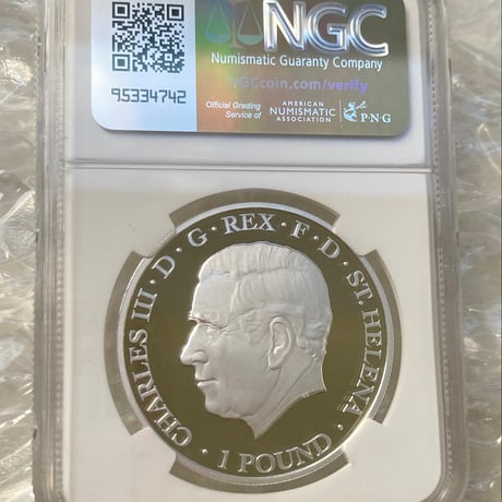 2024年版 NGC鑑定PF70 ウナとライオン 東インド会社 ウィリアム・ワイオン版 イギリス領セントヘレナ 1オンス銀貨 シルバー プルーフコイン Una Lion