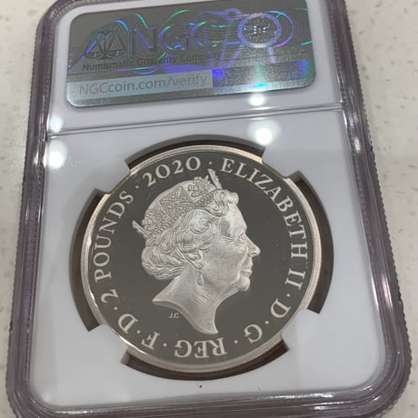 NGC鑑定 PF70 第1貨1オンス銀貨 007 ジェームズ・ボンド 2020年 ロイヤルミント シルバープルーフコイン 英国 イギリス James Bond