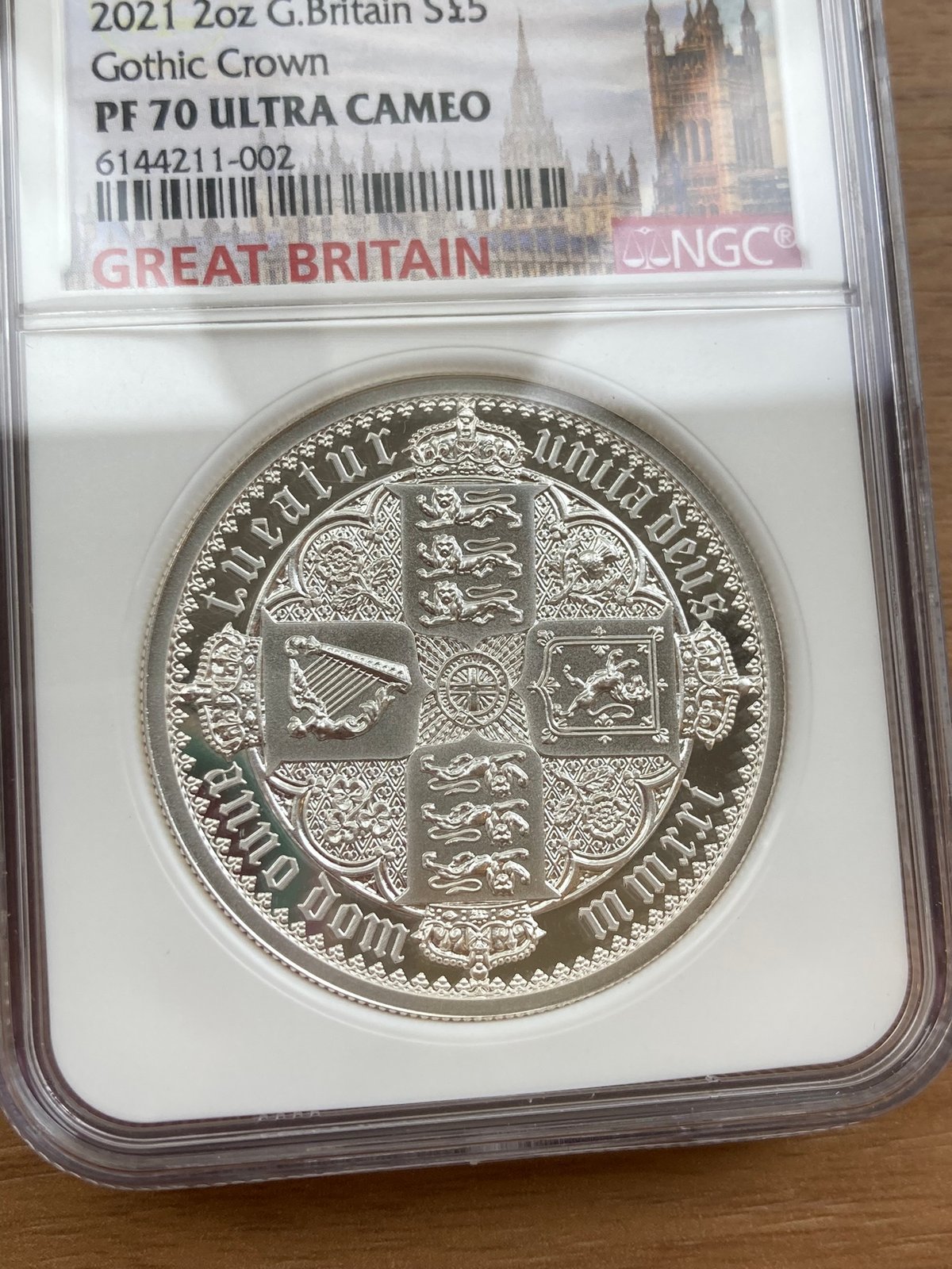 NGC鑑定PF70 ゴチッククラウン ロイヤルミント版 ゴチッククラウン 2