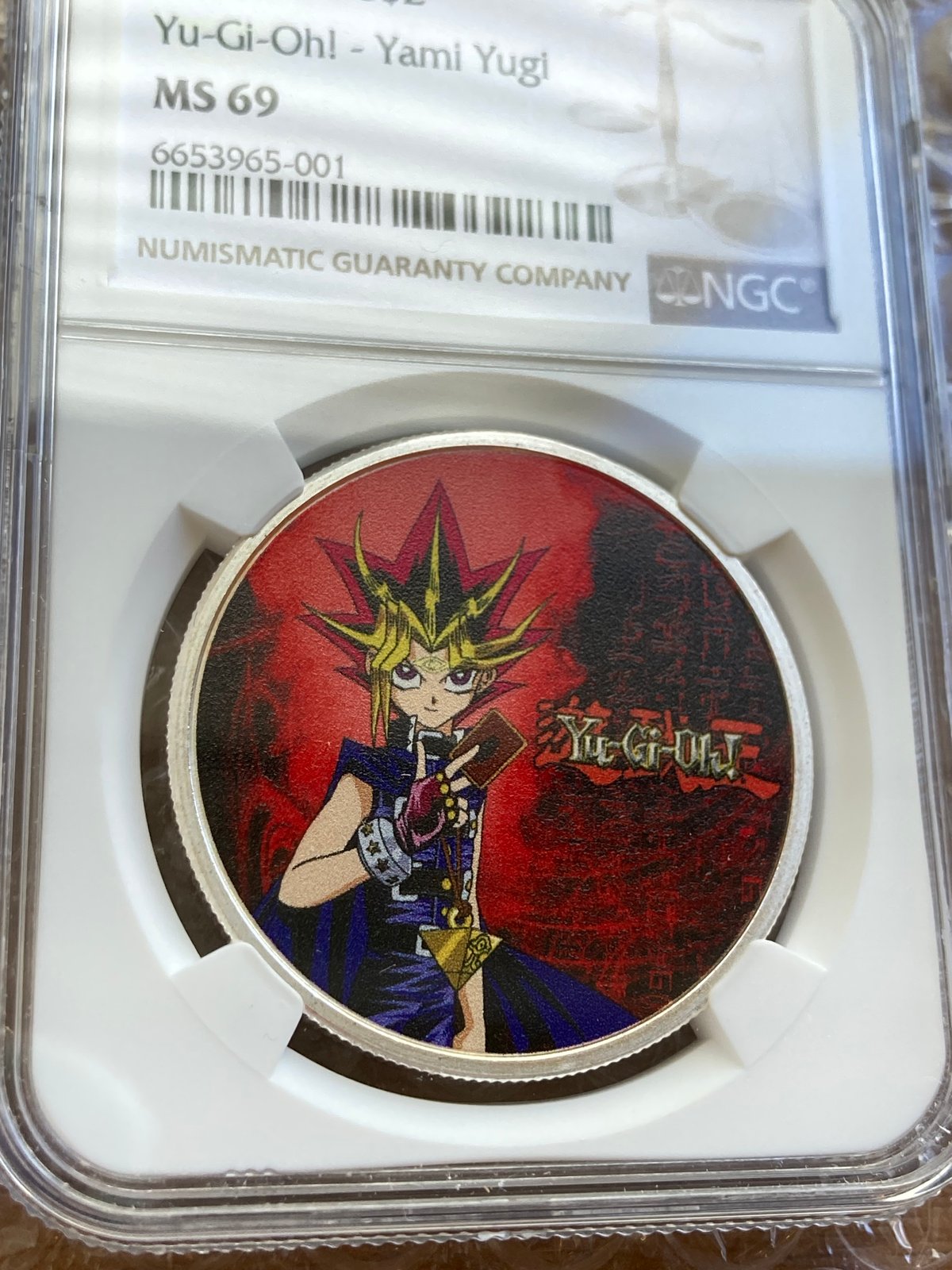 NGC鑑定MS69】遊戯王 闇遊戯 250枚限定 ニウエ国 シルバーコイン 1