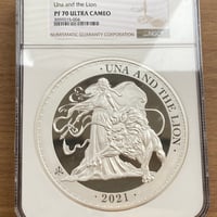 超貴重！イングランド クヌート1世 戴冠1000年記念銀貨 PCGS鑑定済み 世界で9枚 【PCGS70鑑定】2017年 キングクヌート 戴冠1000周年 5