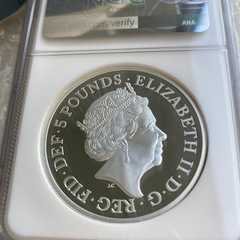 2021年 プレミアムブリタニア 2oz 銀貨 特別出品 【NGC鑑定PF69】2オンス銀貨 2021年 プレミアムブリタニア