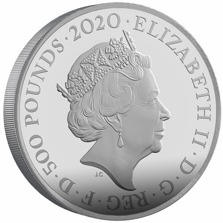 【1キログラム・限定70枚】007 ジェームズ・ボンド 1kg銀貨 500£ プルーフコイン シルバー James Bond Royal Mint