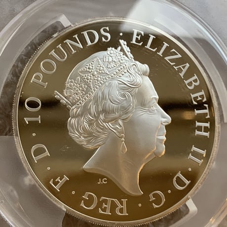 【世界で1枚のPCGS70鑑定】ロイヤルミント 2021年 5オンス銀貨 シルバープルーフコイン ルナイヤー 丑年 牛 LUNAR YEAR OF THE OX 英国 イギリス造幣局