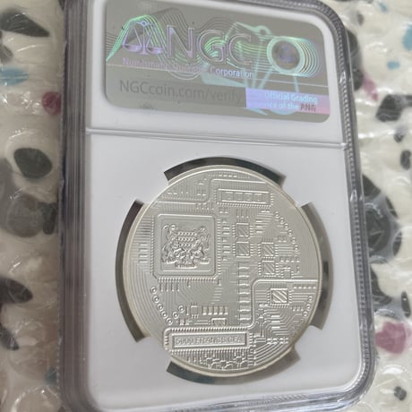 【NGC鑑定PF69】  Litecoin ライトコイン プルーフ版 チャド共和国 CFAフラン 1オンス 銀貨 シルバーコイン 暗号資産 暗号通貨 仮想通貨 クリプトアセット ビットコイン