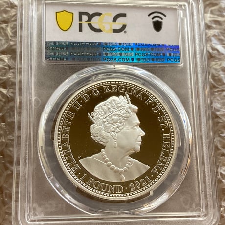 【PCGS PR69DCAM】セントヘレナ版 スリーグレイセス 2021年 1オンス銀貨 シルバー プルーフコイン Three Graces St.Helena 1oz