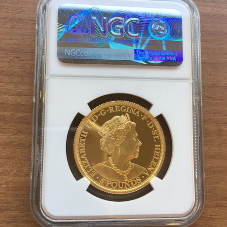 【NGC・PF69UC】発行枚数200枚 ウナとライオン 2020 セントヘレナ版 1オンス金貨 ゴールド プルーフコイン Una Lion St.Helena Gold Proof Coin