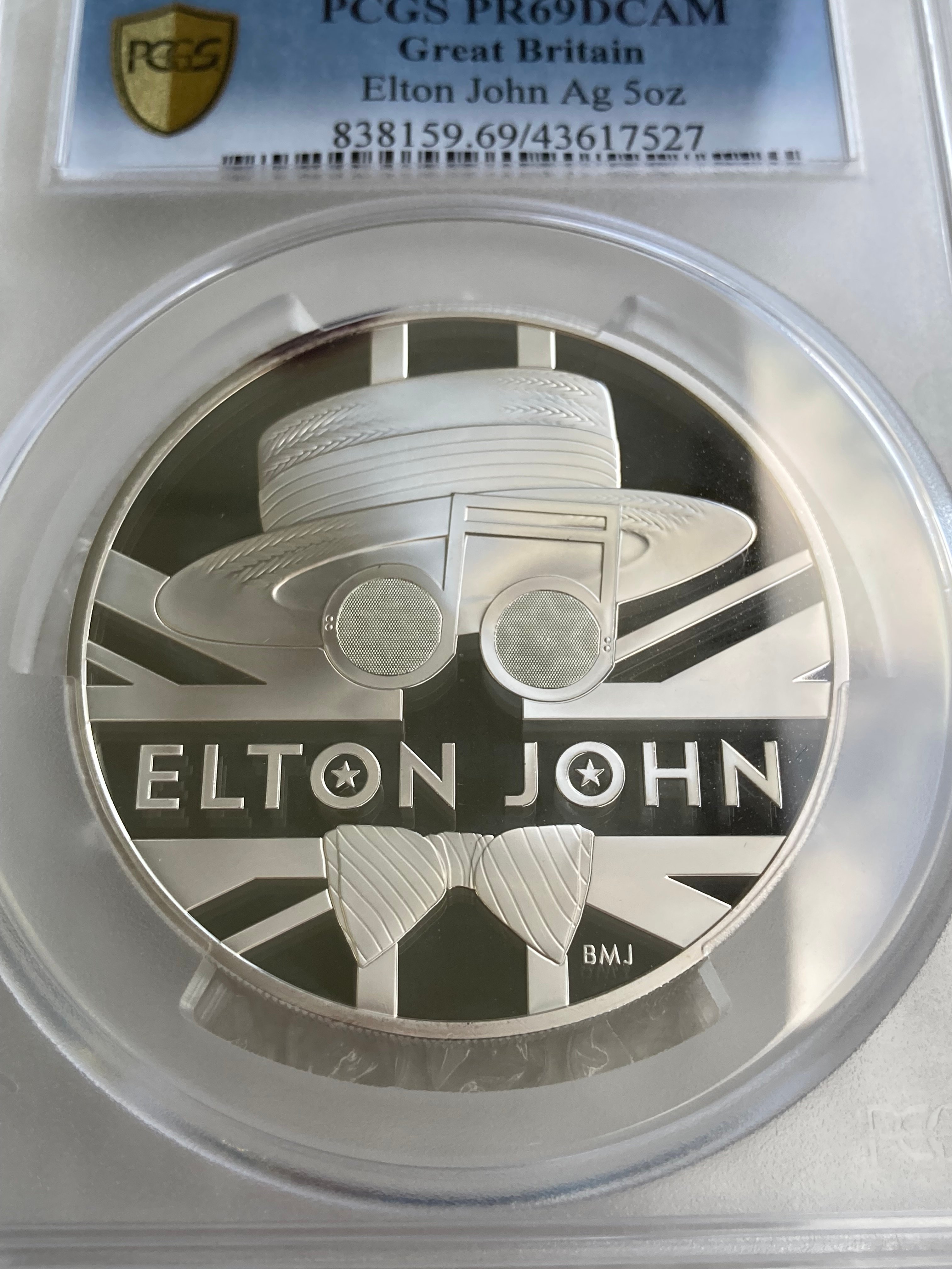 エルトン・ジョン １オンス銀貨 original