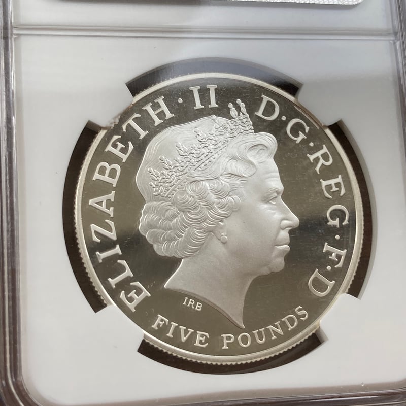最高鑑定 2024年 イギリス ドラゴン NGC PF70 銀貨 シルバー 龍