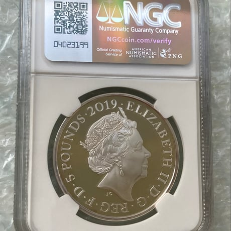 NGC鑑定PF70 ロイヤルミント 2019年 ヴィクトリア女王  生誕200周年記念銀貨 シルバー プルーフコイン イギリス 英国 Royal Mint Victoria