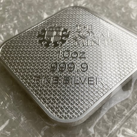 【10オンス・シルバーバー】クイーンズビースト コンプリーター 最終版 2025年 ロイヤルミント 銀の延べ板 英国 イギリス 菱形 四角 Royal Mint