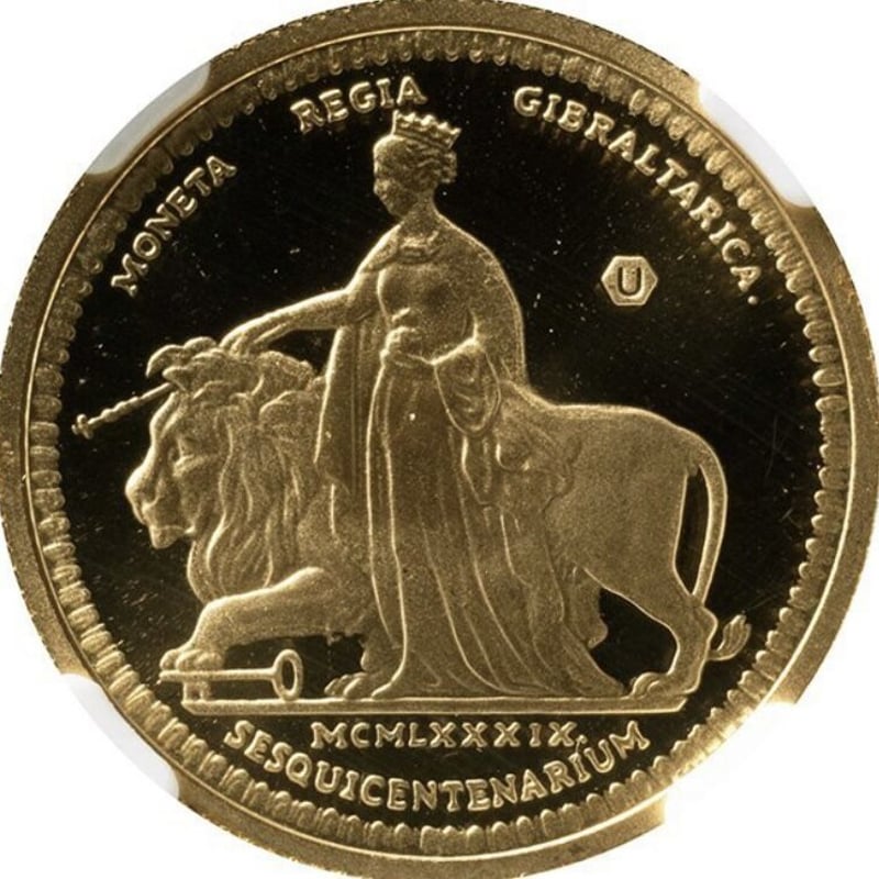 2020年 イギリス領 セントヘレナ ウナとライオン 1ポンド 銀貨 NGC ...