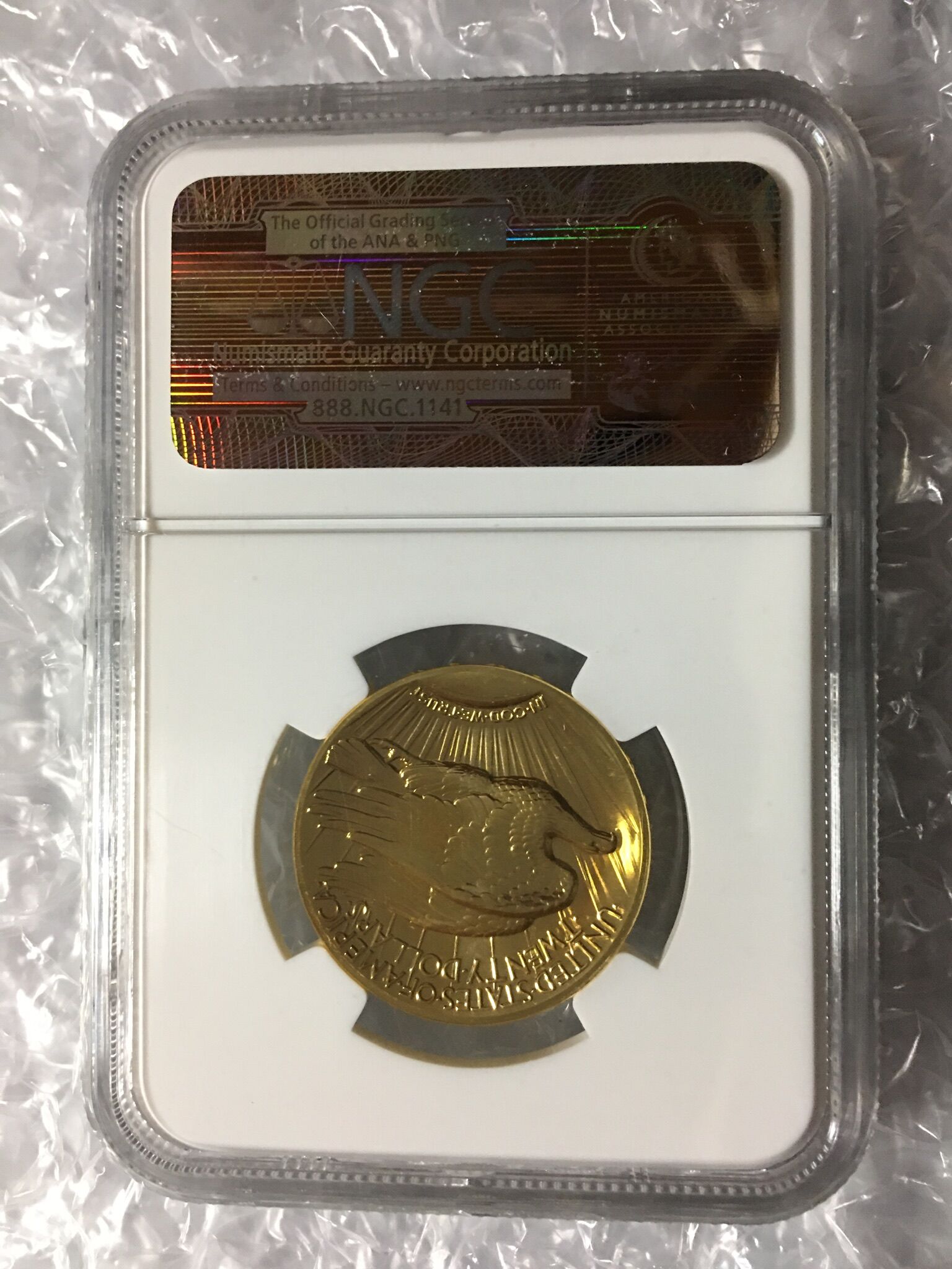 リ*ゴ様 ダブルドラゴン　ハイレリーフプルーフ2oz銀貨 original