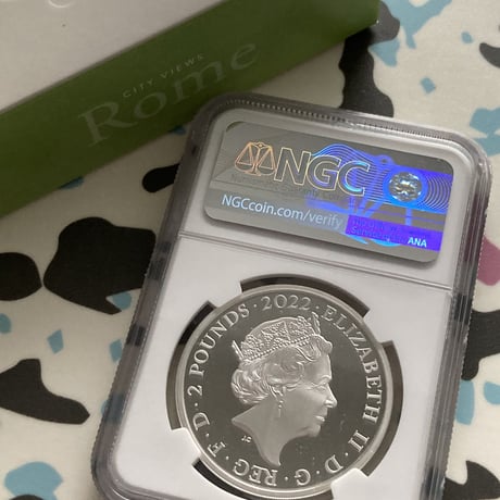 【NGC70鑑定+FDI･発行即日鑑定】1オンス銀貨 都市景観 ローマ 2022年 ロイヤルミント イギリス造幣局 シルバープルーフコイン Royal Mint Rome