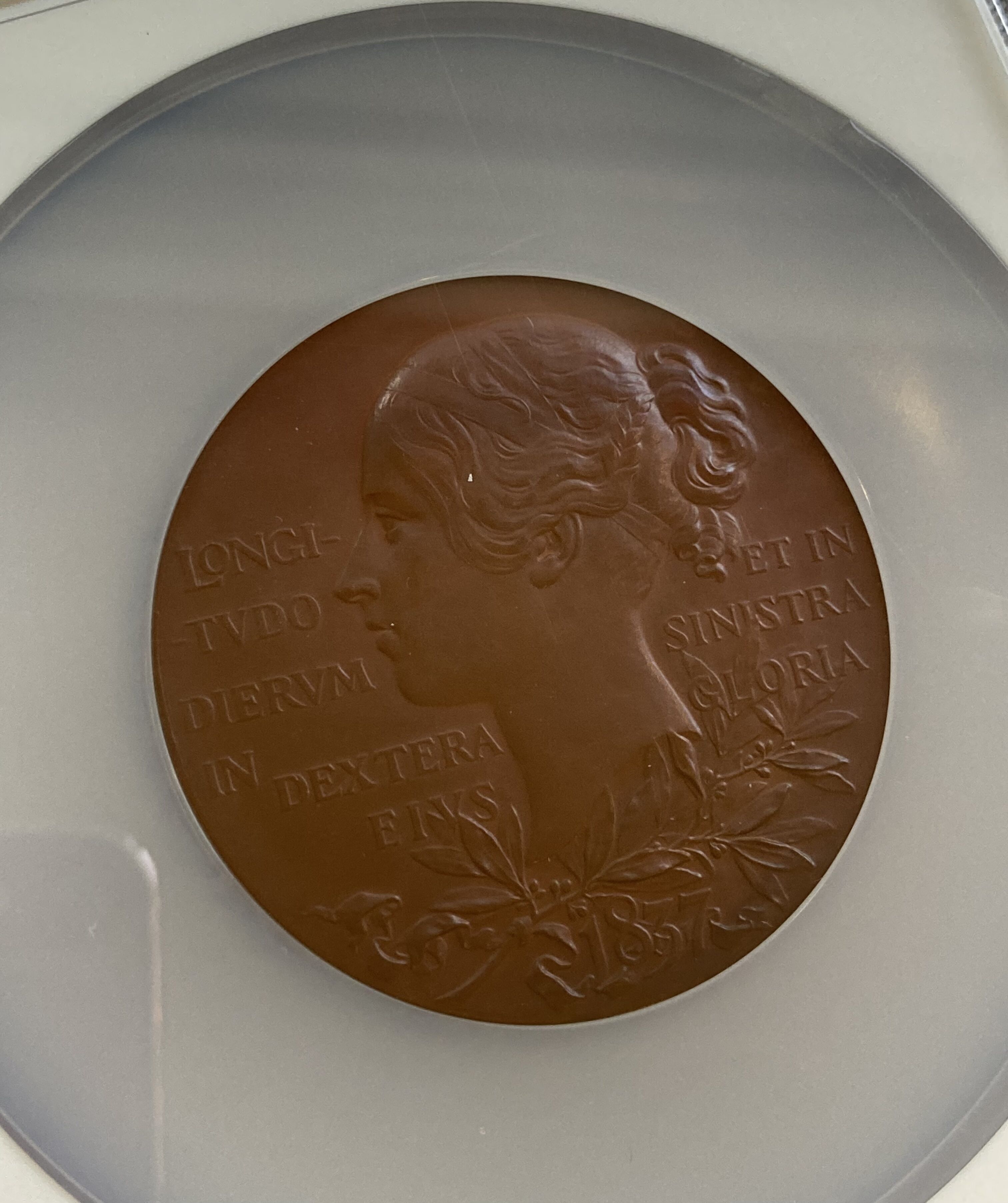 専用手配品　1897 イギリス ヴィクトリア ジュビリー ブロンズ メダル original