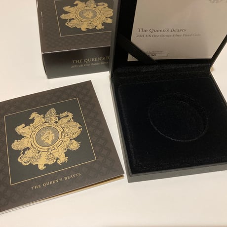 PCGS鑑定 PR69DCAM クイーンズビースト コンプリーター版 ロイヤルミント 1オンス銀貨 シルバープルーフコイン QUEEN'S BEASTS Royal Mint