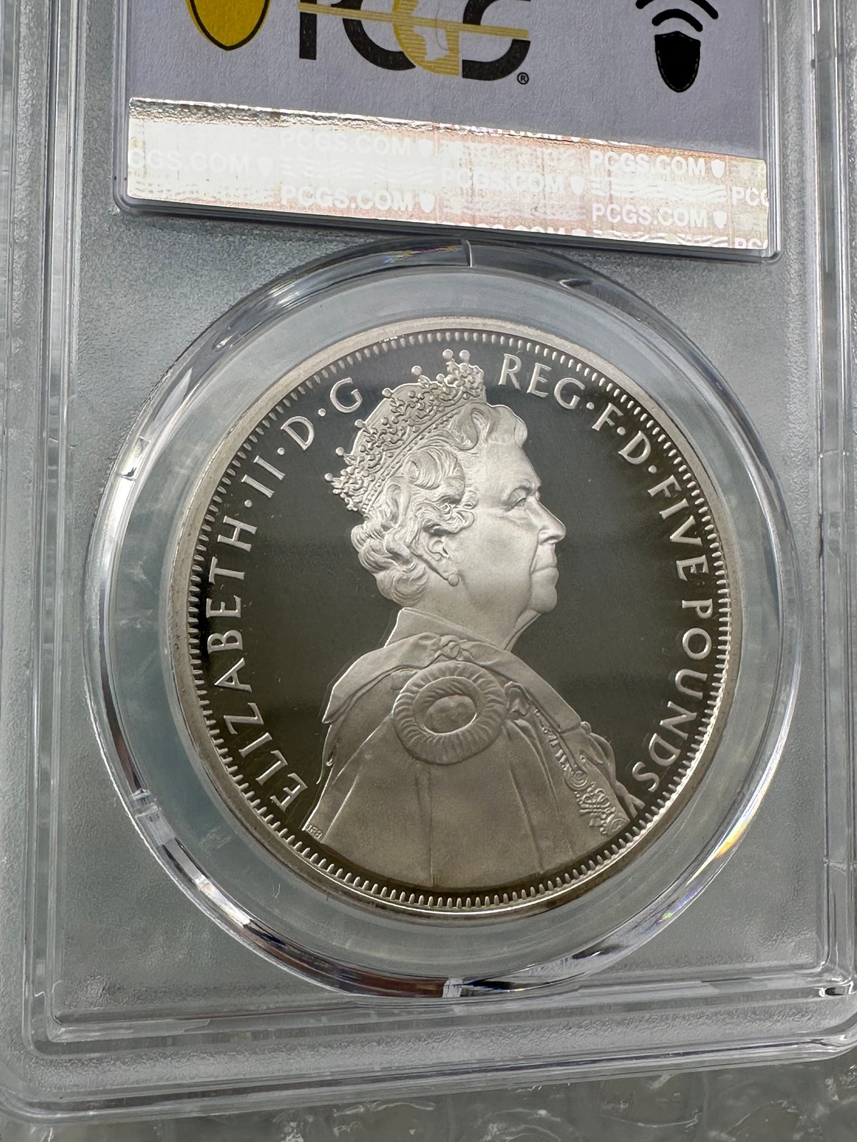PCGS PR67 DCAM エリザベス　ダイアモンドジュビリー　銀貨　2012 PCGS PR67 DCAM エリザベス ダイアモンドジュビリー 銀貨 2012