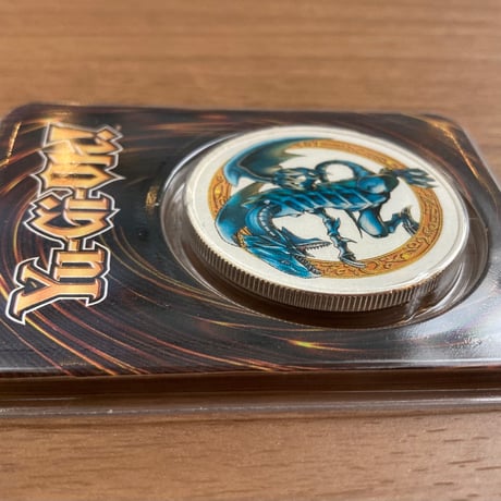 【25周年記念版】遊戯王 ブルーアイズホワイトドラゴン 青眼の白竜 海馬瀬人 ニウエ国 1オンス 2ドル銀貨 シルバーコイン ⭐︎トレカ・トレーディングカードではありません⭐︎