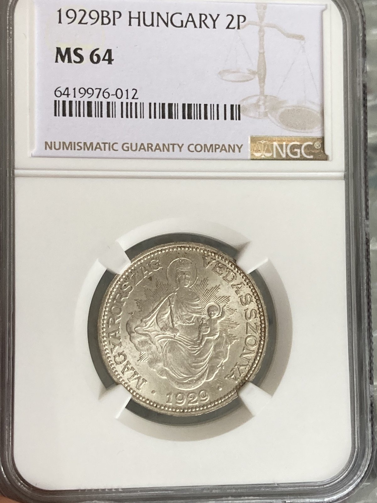 1131 ハンガリー デナール 銀貨 ベーラ２世 NGC アンティーク コイン 1131 ハンガリー デナール 銀貨 ベーラ2世 NGC アンティーク コイン
