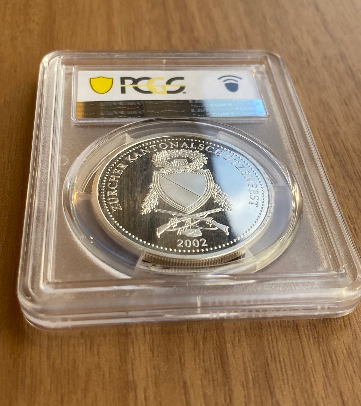 ウナ＆ライオン 2002年 PCGS PR69 DCAM 射撃祭 50フラン JCC | ジャパンコインキャビネット / スイス 現代射撃祭 2002年