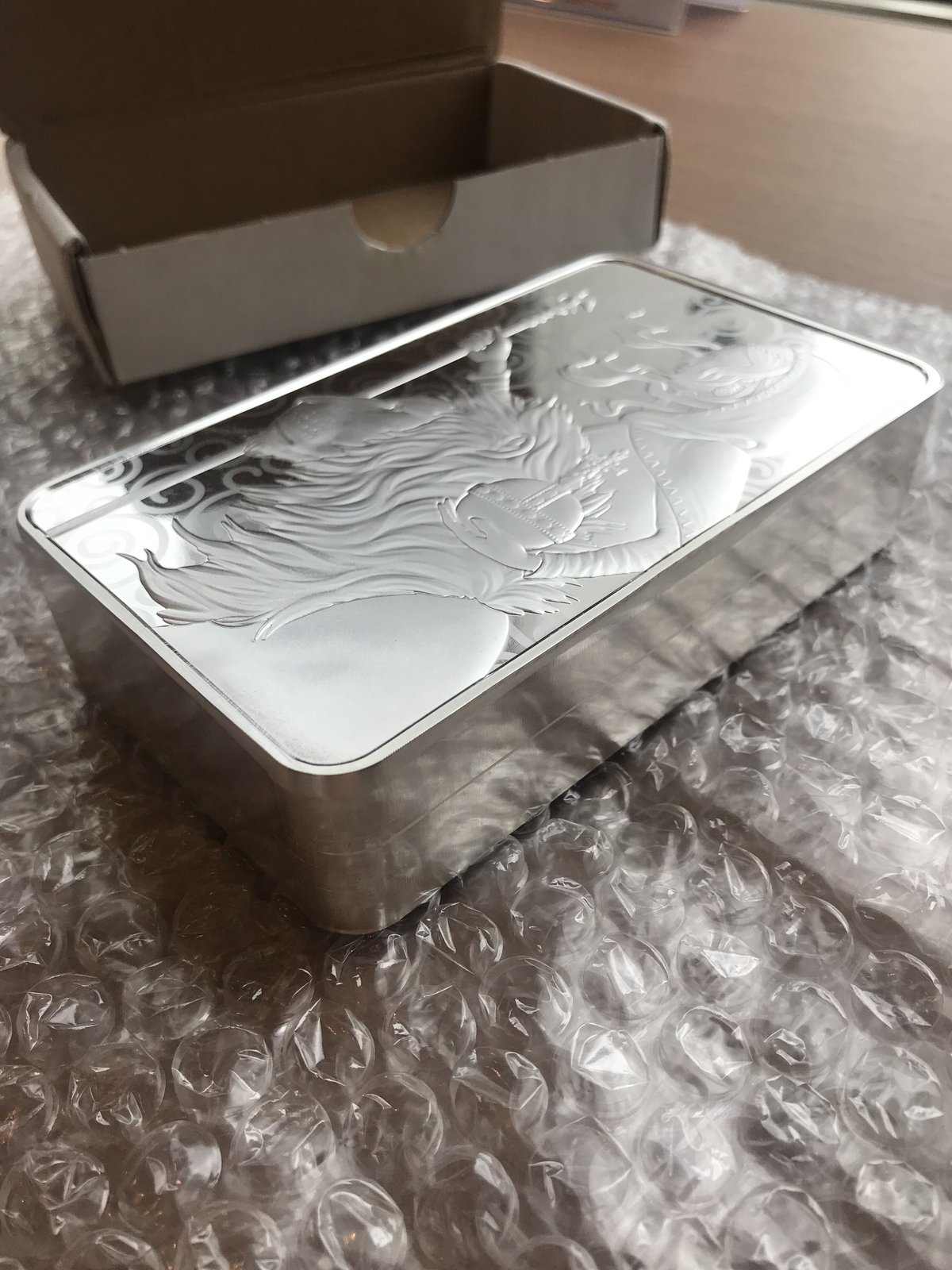 【ケース付】2021年 ロイヤルミント ウナとライオン 1ozシルバーバー 2枚 イギリス ロイヤルミント 1オンス銀バー ウナとライオン 2025