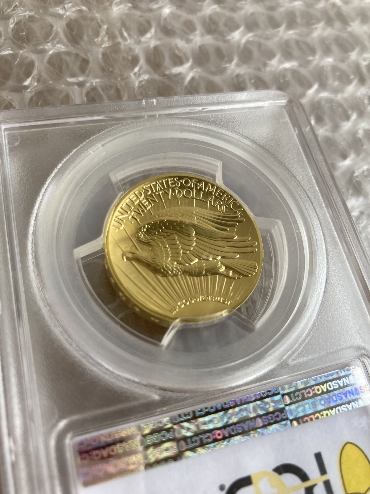 PCGS鑑定 MS70PL】2009年 ウルトラハイレリーフ金貨 コイン プルーフ