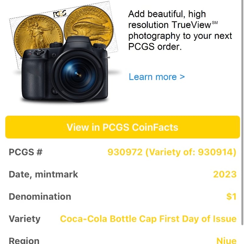PCGS鑑定PR70+FDI 発行即日鑑定 ファーストデー ニウエ国 1ドル