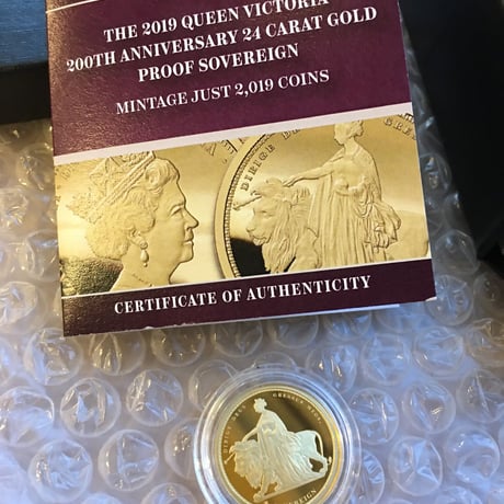ウナとライオン 2019 オルダニー島 24k 1ソブリン金貨 ゴールドコイン Alderney Una Lion sovereign gold coin