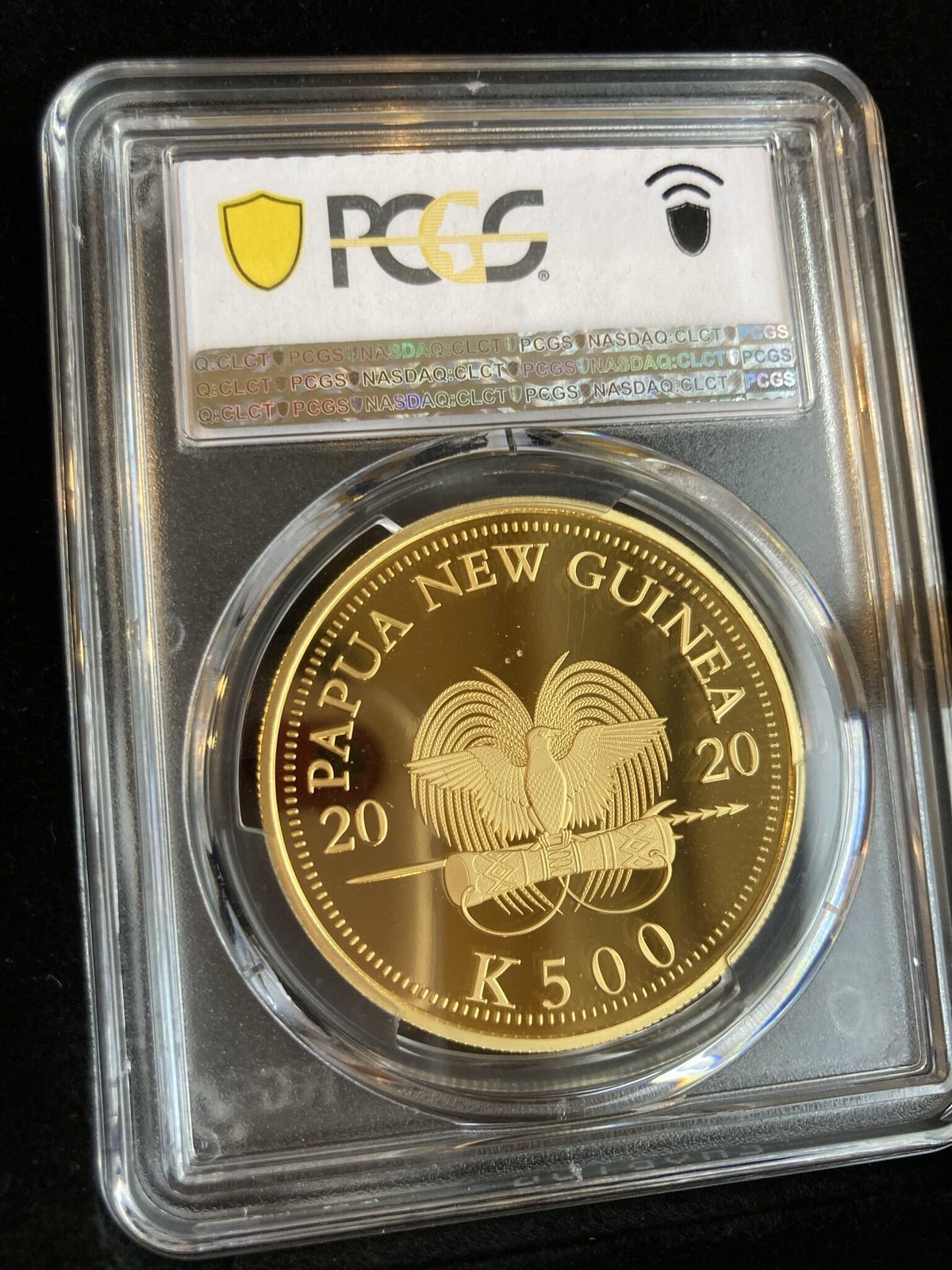 PCGS PR70DCAM確定品】2020 パプアニューギニア 極楽鳥 500キナ 1オンス...