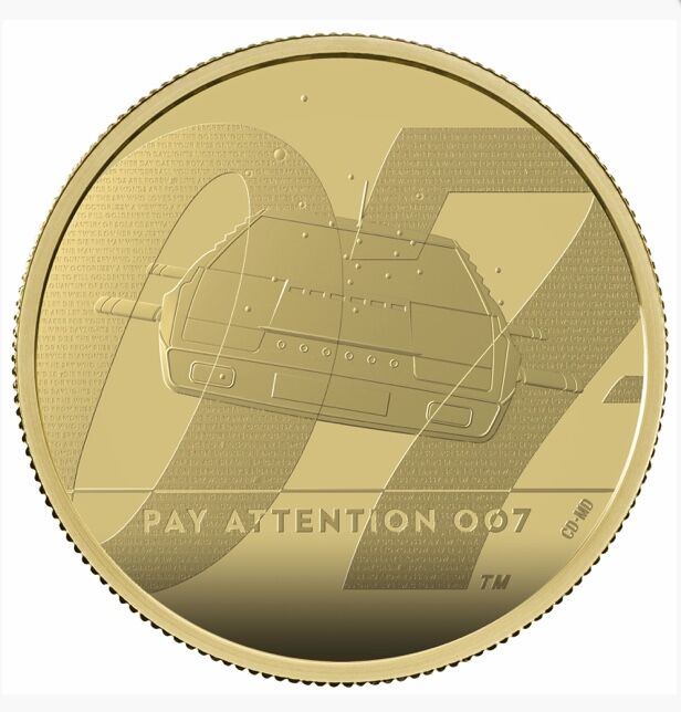 2オンス金貨 ロイヤルミント 007 ジェームズ・ボンド 第2貨 200