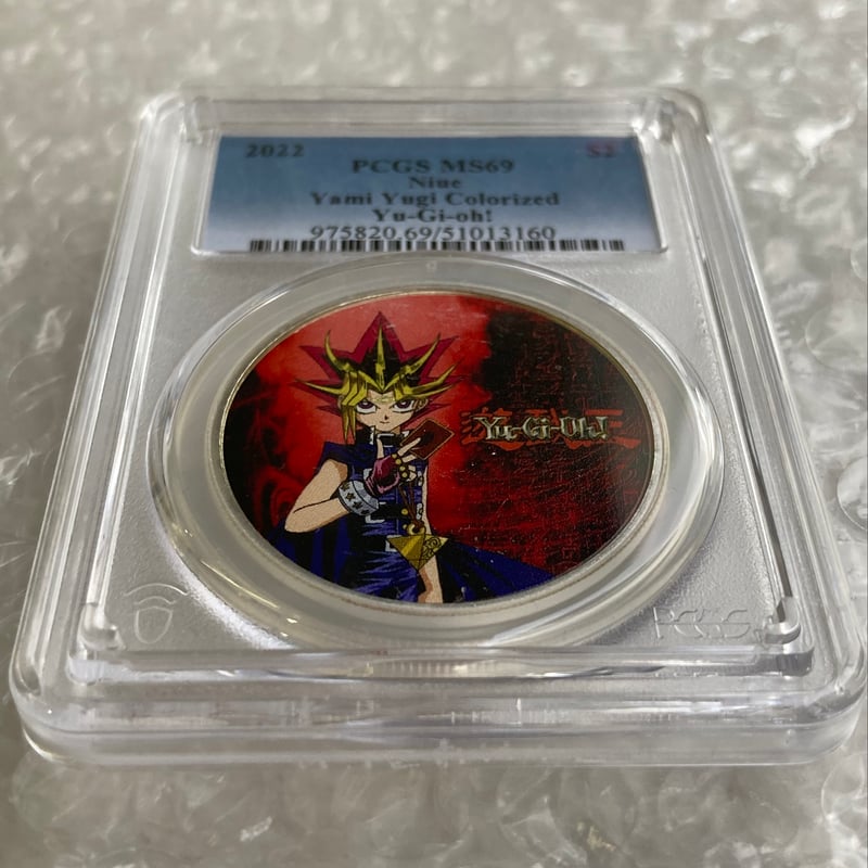 単独Top Pop・PCGS鑑定MS69】 遊戯王 闇遊戯 250枚限定 ニウエ