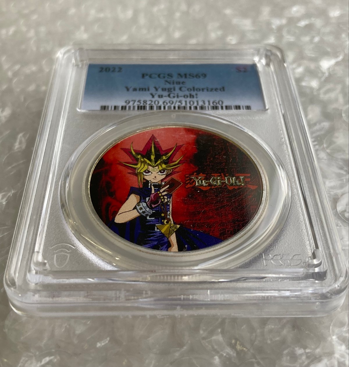単独Top Pop・PCGS鑑定MS69】 遊戯王 闇遊戯 250枚限定 ニウエ