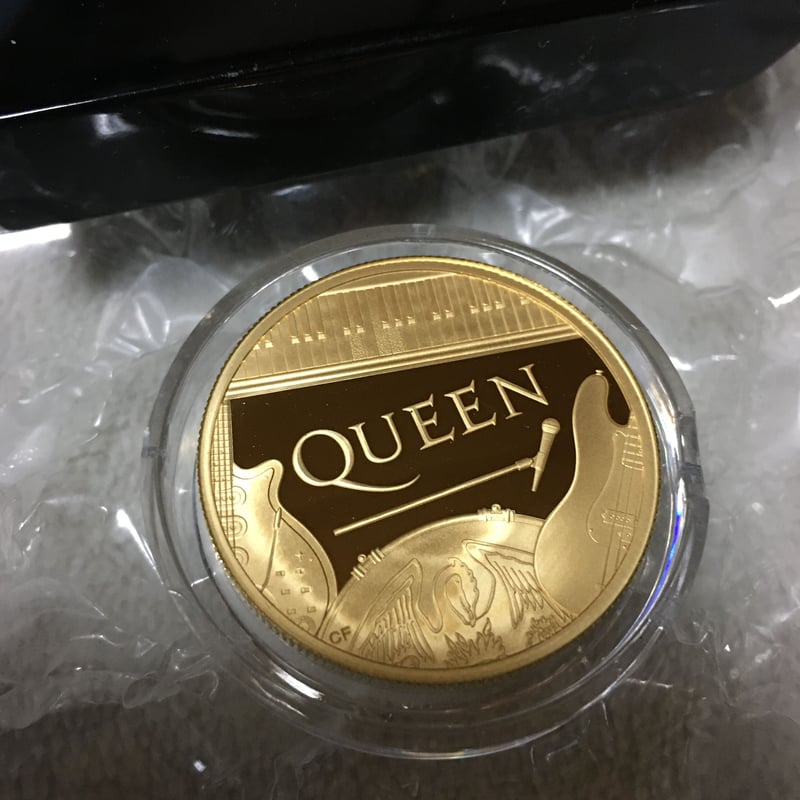 ミュージックレジェンズ クイーン 1オンス金貨 100ポンド