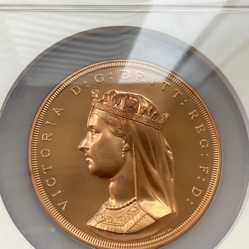 世界最高鑑定】NGC鑑定PF69RD カナダのウナとライオン 銅メダル