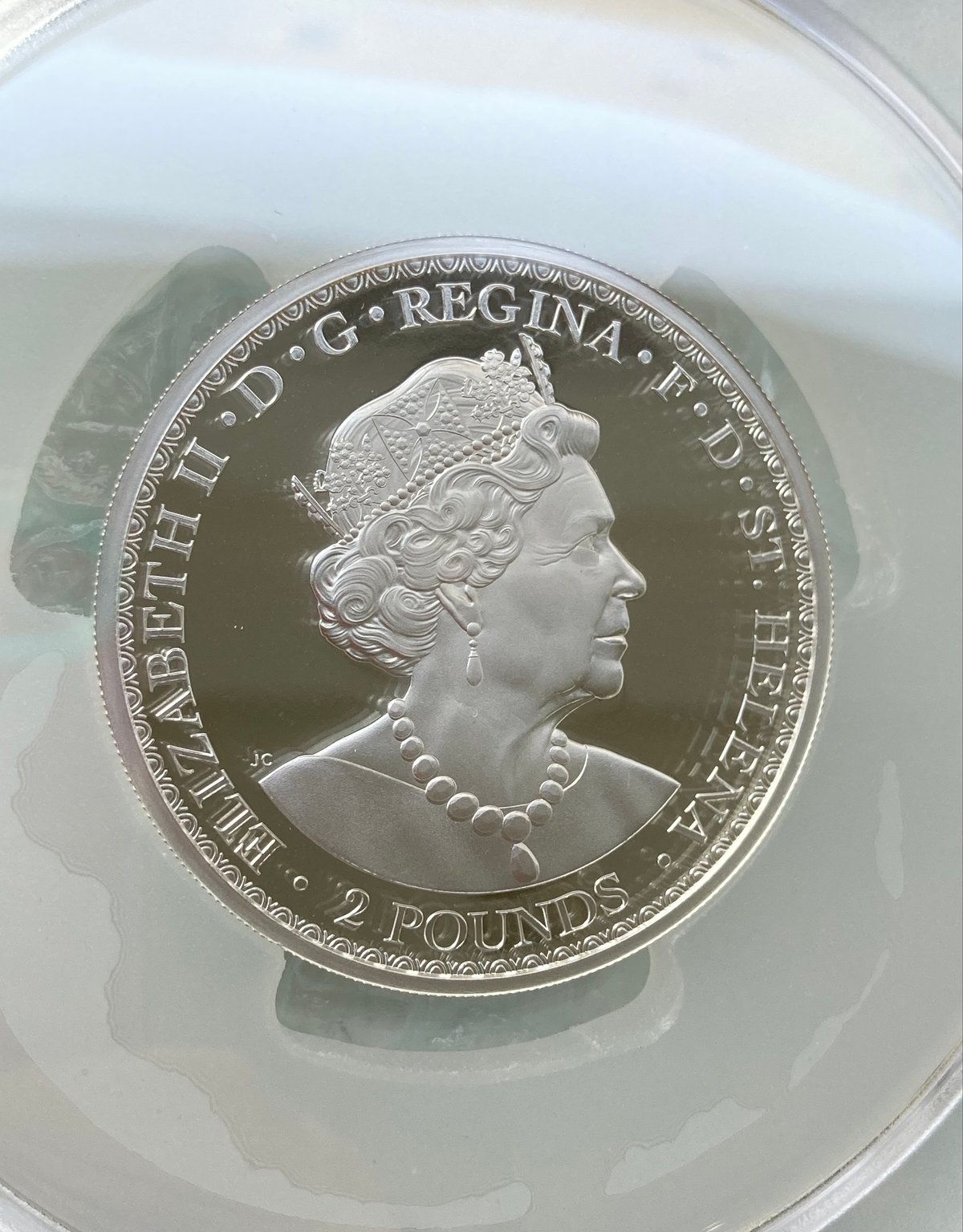 準最高同レベル2枚チャールズ60歳記念 1銀貨イギリスPCGS鑑定 PR69 準最高同レベル2枚チャールズ60歳記念 1銀貨イギリスPCGS鑑定