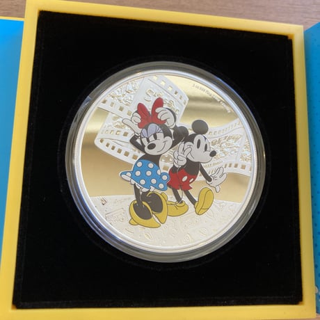 3オンス銀貨 ニウエ ディズニー ミッキーアンドフレンズ ミニー シルバープルーフコイン  ニュージーランド NZ造幣局 niue disney mickey minnie