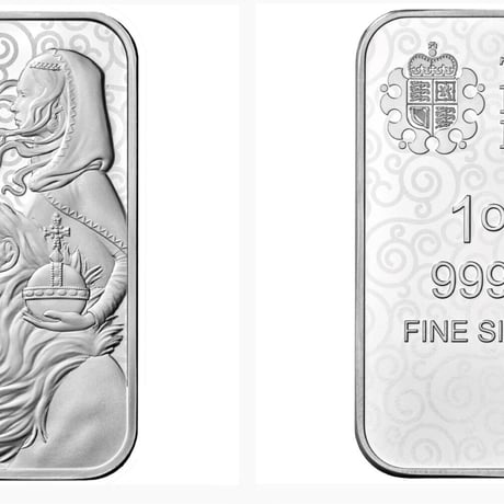 ※アクリルケース付き 【1オンス・シルバーバー】2021 ロイヤルミント ウナとライオン 1oz 銀棒 銀の延べ板  インゴット 英国 イギリス Royal Mint Una Lion