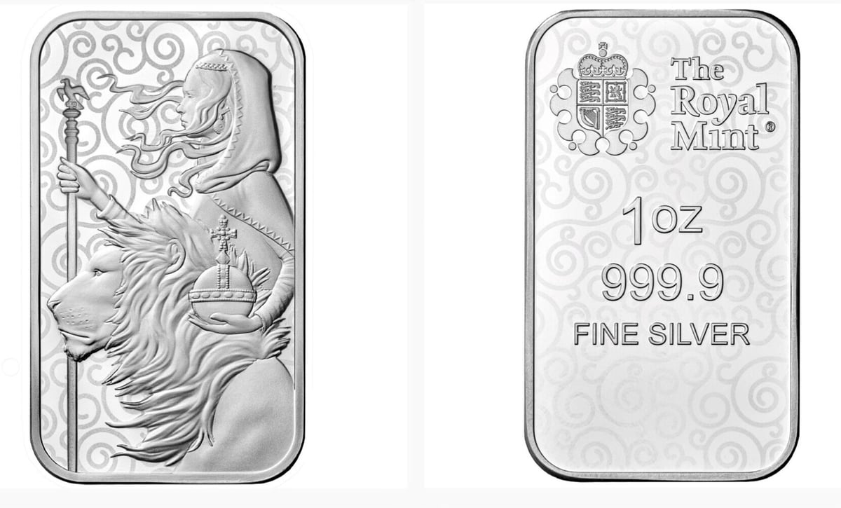 アクリルケース付き 【1オンス・シルバーバー】2021 ロイヤルミント