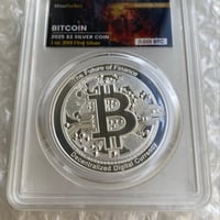 NGC鑑定済】6オンス大型銀貨 クック諸島 極楽鳥 2003年 10ドル銀貨