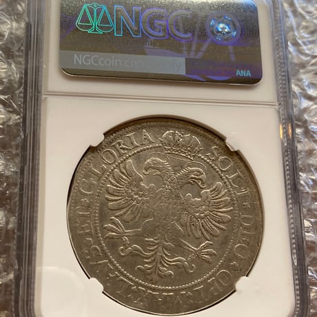 スイス 1621年 熊図 ベア 1ターラー銀貨 NGC鑑定XF Details Cleaned ターレル シルバーコイン アンティークコイン Switzerland Thaler Taler